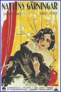 Original vintage poster THE GUILTY ONE SEX EDUCATION FILM c. 1924