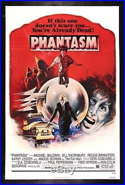 PHANTASM CineMasterpieces VINTAGE HORROR SCARY ORIGINAL MOVIE POSTER 1979
