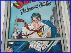 Pair Of Vintage 1988 Superman The Legend Returns 2-sided Movie Posters, 18 X37