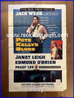 Pete Kelly's Blues 1955 Vintage Movie Poster 27 x 41 One Sheet