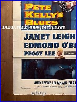 Pete Kelly's Blues 1955 Vintage Movie Poster 27 x 41 One Sheet