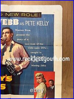 Pete Kelly's Blues 1955 Vintage Movie Poster 27 x 41 One Sheet