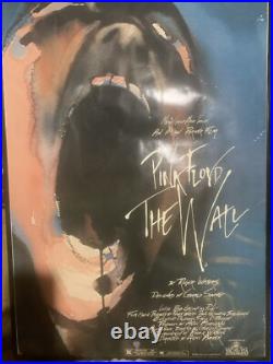 Pink Floyd The Wall Original Vntg Movie Poster Theater Advertisement 26x40