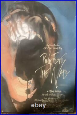Pink Floyd The Wall Original Vntg Movie Poster Theater Advertisement 26x40