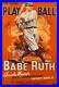 Play_Ball_with_Babe_Ruth_Vintage_Movie_Poster_Fine_Art_Lithograph_Re_Society_01_qjl