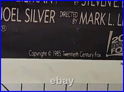 Poster 1985 Commando Arnold Schwarzenegger super rare original vintage 1 sheet