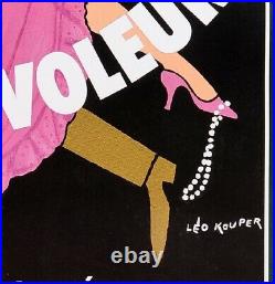 Posters Original Vintage French Movie Poster for Mont Parnasse Le Bal Des Vole