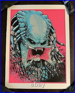 Predator Movie Poster Horror Sci-Fi Art Test Print Halloween sdcc nycc mondo vtg