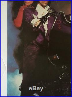 Prince Purple Rain Vintage Poster Promo Pin-Up 1984 Movie Memorabilia Warner Bro