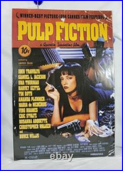 Pulp Fiction Vintage Movie Theater Store Poster Rare Original 1994 36x24