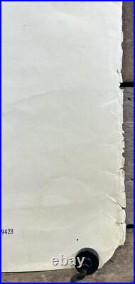 RARE 1969 ORIGINAL WOODSTOCK ARNOLD SKOLNICK Iconic Framed Concert Movie Poster