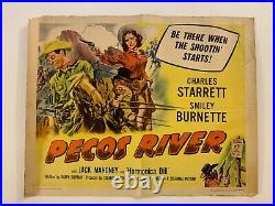 RARE Lot of 11 1940 Vintage Authentic Original Half Sheet Western Movie Posters