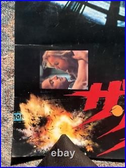 RARE Original Vintage Japanese Movie Poster Thief 1981 B3 Heist Crime Drama Mann