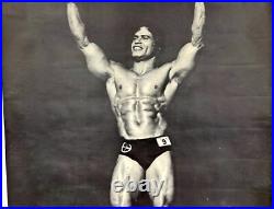 RARE! Vintage ORIGINAL 1977 PUMPING IRON ARNOLD SCHWARZENEGGER Movie Poster