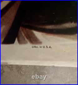 RARE! Vintage Original 1950 The Vanishing Westerner Movie Poster #50/240 41x27