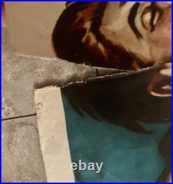 RARE! Vintage Original 1950 The Vanishing Westerner Movie Poster #50/240 41x27