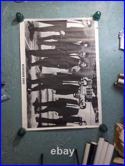RARE! XL Vintage Reservoir Dogs Black & White Movie Poster 54x38, Printed in UK