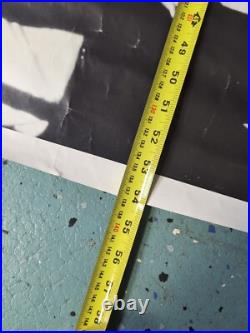 RARE! XL Vintage Reservoir Dogs Black & White Movie Poster 54x38, Printed in UK