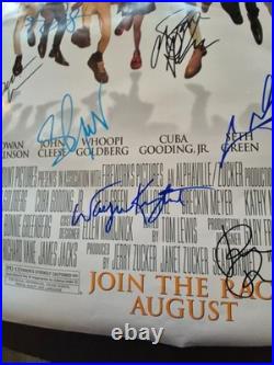 RAT RACE-JOHN CLEESE CAST SIGNED-THE MOVIE POSTER-vintage-withCOA ekim