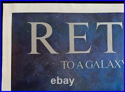 RETURN OF JEDI re-issue (1985) RARE VINTAGE ORIG One Sheet Movie Poster