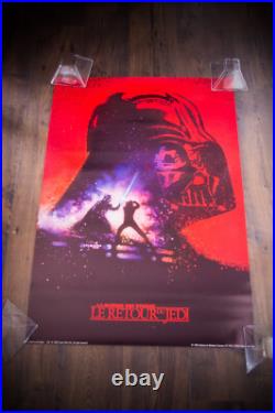 RETURN OF THE JEDI ADVANCE A French 1SH Vintage Movie Poster Original 1983