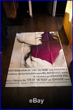 ROCKY 3 RARE 10x13 ft Giant Billboard Original Vintage Movie Poster 1982