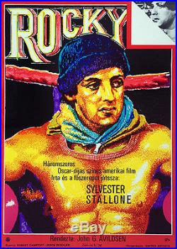 ROCKY SYLVESTER STALLONE Original Hungarian Vintage Movie Poster 1978