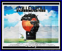 ROLLERBALL 10x13 ft Giant Billboard Original Vintage Movie Poster 1975