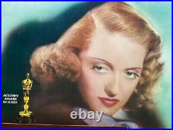 Rare Classic Vintage Original Movie Poster Dark Victory (1939) Bette Davis