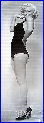 Rare Sexy Marilyn Monroe Swimsuit 1985 Vintage Original Door Size Pin Up Poster