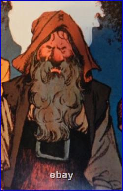 Rare Vintage 1978 LORD OF THE RINGS Movie Poster JRR Tolkien animated movie