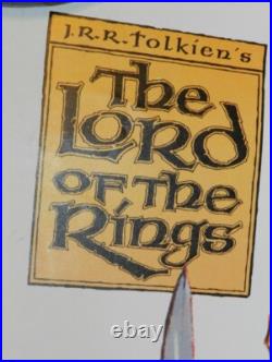 Rare Vintage 1978 LORD OF THE RINGS Movie Poster JRR Tolkien animated movie