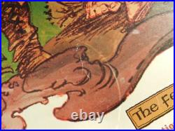 Rare Vintage 1978 LORD OF THE RINGS Movie Poster JRR Tolkien animated movie