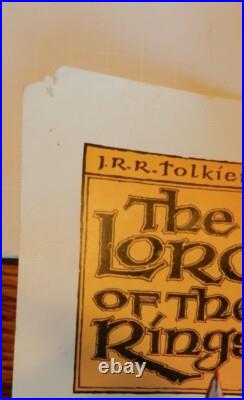 Rare Vintage 1978 LORD OF THE RINGS Movie Poster JRR Tolkien animated movie