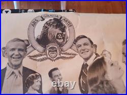 Rare Vintage 76 x 35 THAT'S ENTERTAINMENT 1975 Original Movie Poster MGM