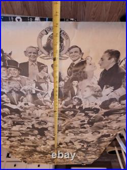 Rare Vintage 76 x 35 THAT'S ENTERTAINMENT 1975 Original Movie Poster MGM