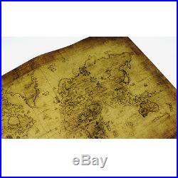 Retro Antique Poster Vintage Style Wall Decor Picture Old World Nautical Map