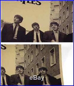 Retro Antique Poster Vintage Style Wall Decor Picture The Beatles Fast Post
