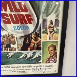 Ride the Wild Surf 1964 Vintage Movie Poster CLEAN