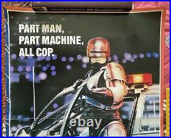 Robocop Vintage Original Day Bill Movie Poster Peter Weller Aussie Exc