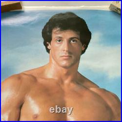 Rocky 3 Movie Sylvester Stallone Rocky Balboa B2 size Poster Vintage Rare