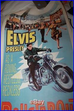 Roustabout Pristine Original Vintage Movie Poster Insert Elvis Presley 1964