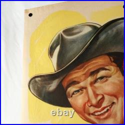 Roy Rogers Pals of the Golden West Original Movie Poster 1951 Western Film Art