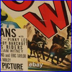 Roy Rogers Pals of the Golden West Original Movie Poster 1951 Western Film Art