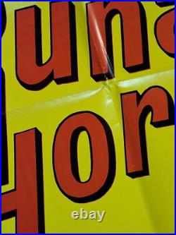 Runaway Hormones 1972 Vintage Movie One Sheet Poster Sexploitation Original 70s