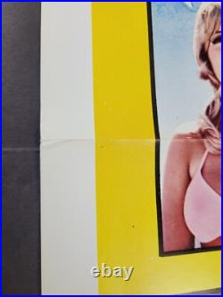 Runaway Hormones 1972 Vintage Movie One Sheet Poster Sexploitation Original 70s