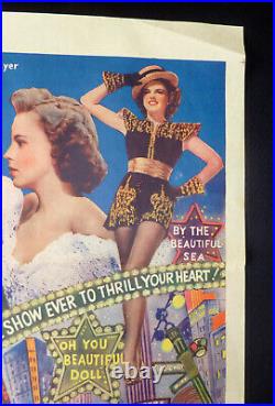 SCARCE JUDY GARLAND AUST DAYBILL vintage FOR ME & MY GAL insert MOVIE POSTER
