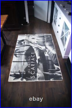 SCARFACE? Al Pacino BW Large French Grande Vintage Movie Poster Original 1984