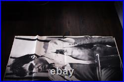 SCARFACE? Al Pacino BW Large French Grande Vintage Movie Poster Original 1984