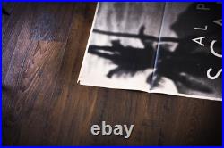 SCARFACE? Al Pacino BW Large French Grande Vintage Movie Poster Original 1984